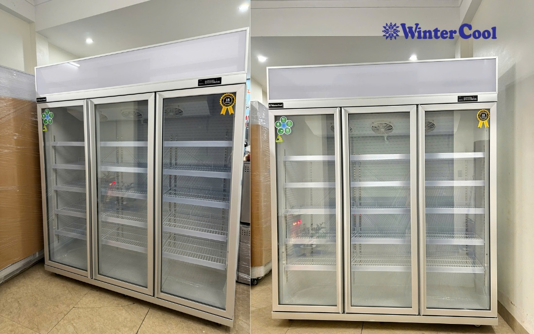 Tủ Mát 3 Cánh Kính WinterCool 3DDC-1800L