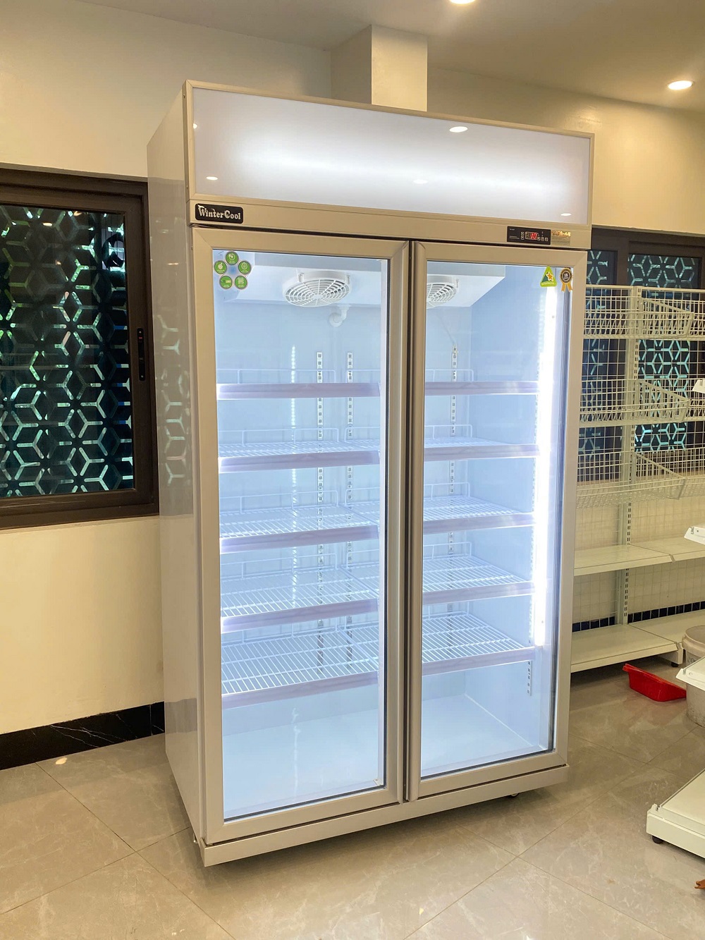 Tủ Mát 2 Cánh Kính 1200 Lít Cao Cấp WinterCool 2D/DC-1200L - Ảnh 3