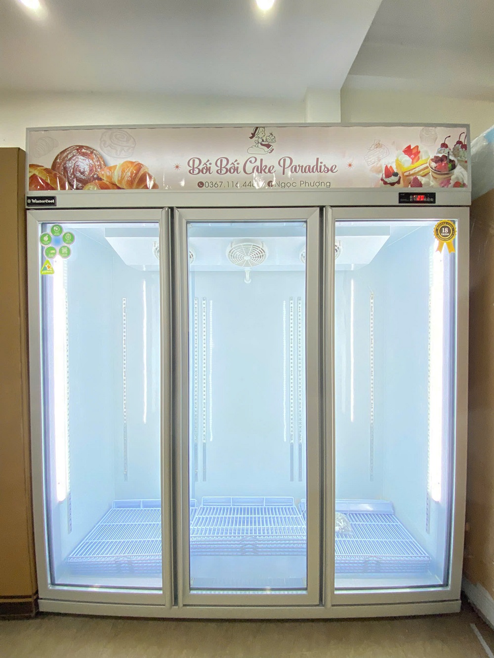 Tủ Mát 3 Cánh Kính 1800 Lít Cao Cấp WinterCool 3D/DC-1800L - Ảnh 6