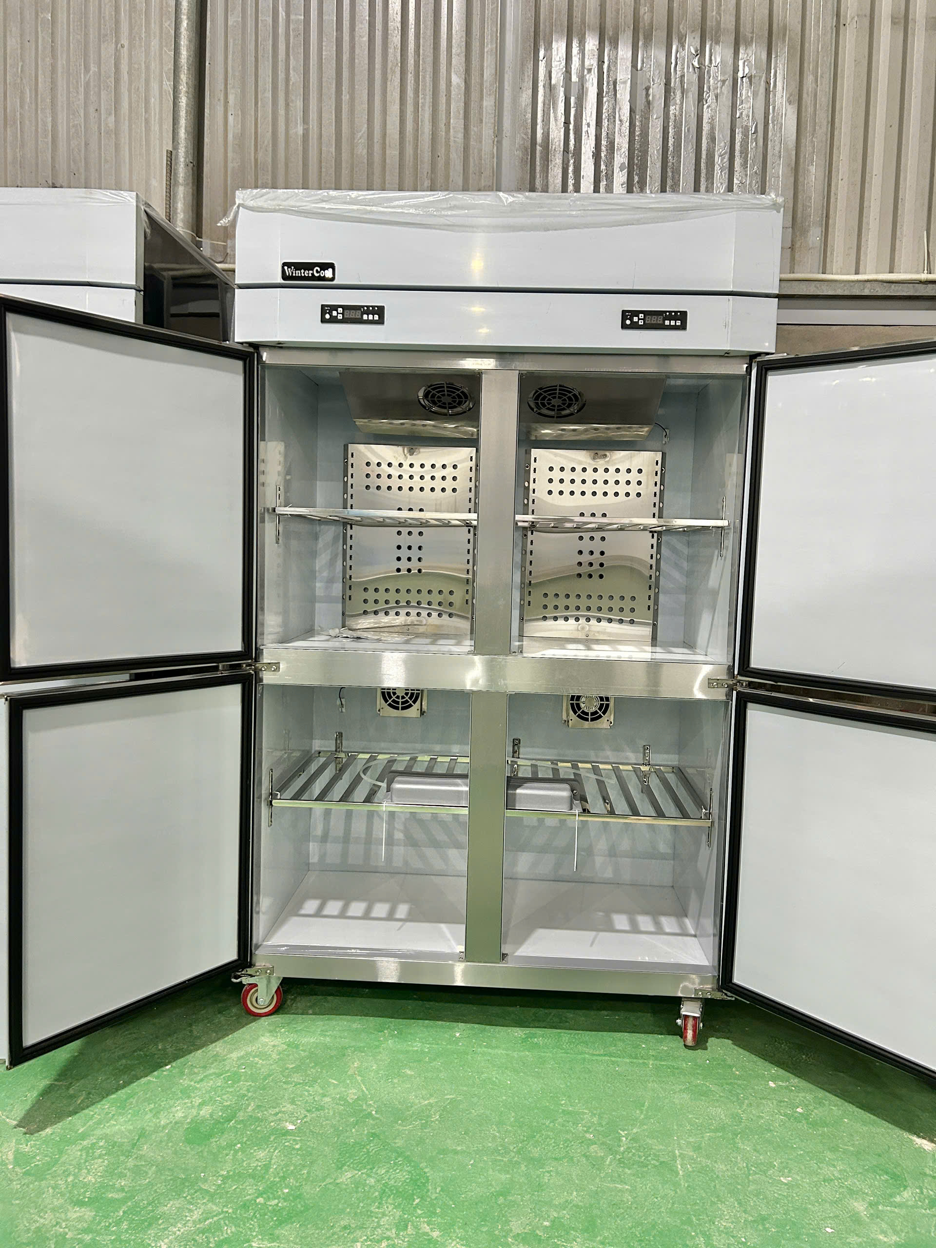 Tủ nửa đông nửa mát 4 cánh 1088 lít WinterCool - Quạt Gió - Ảnh 4