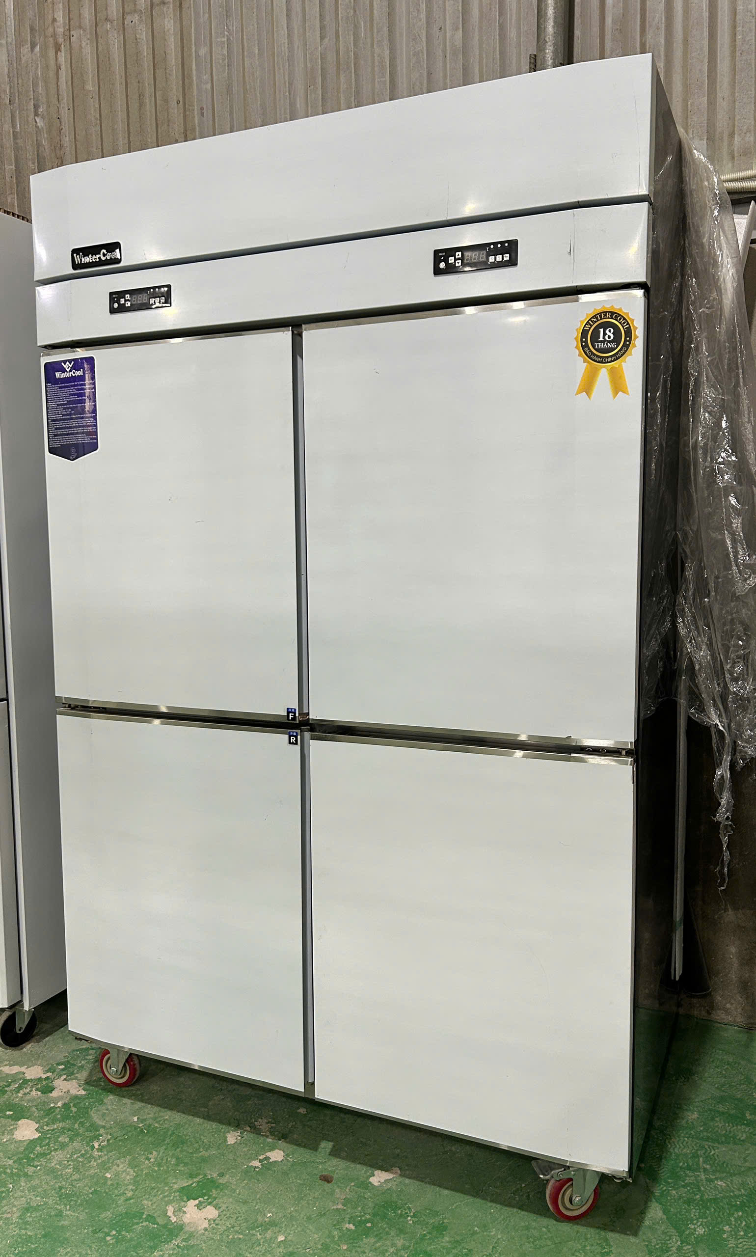 Tủ nửa đông nửa mát 4 cánh 1088 lít WinterCool - Quạt Gió - Ảnh 3