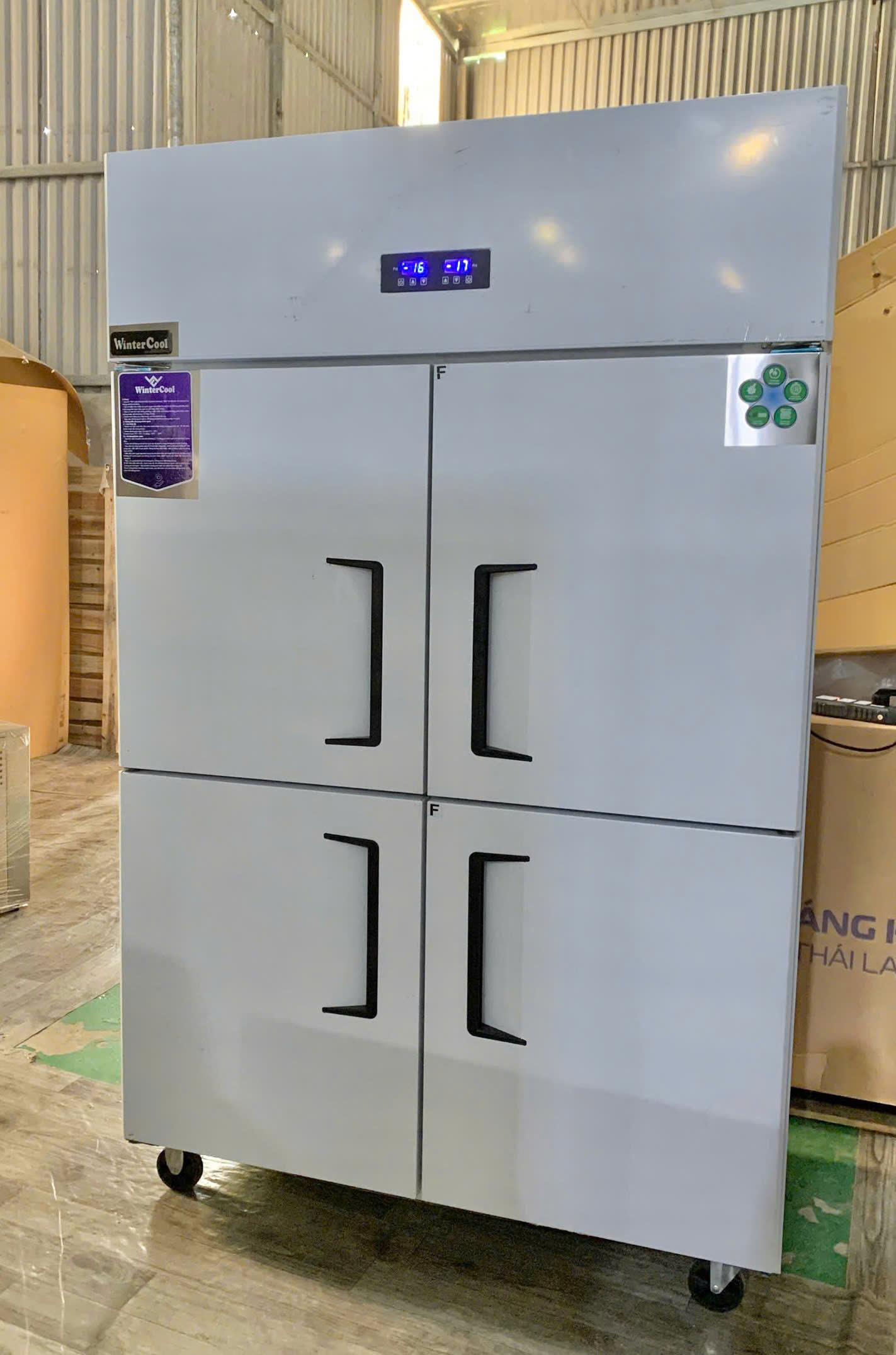 Tủ đông 4 cánh WinterCool - Trực tiếp - Ảnh 4