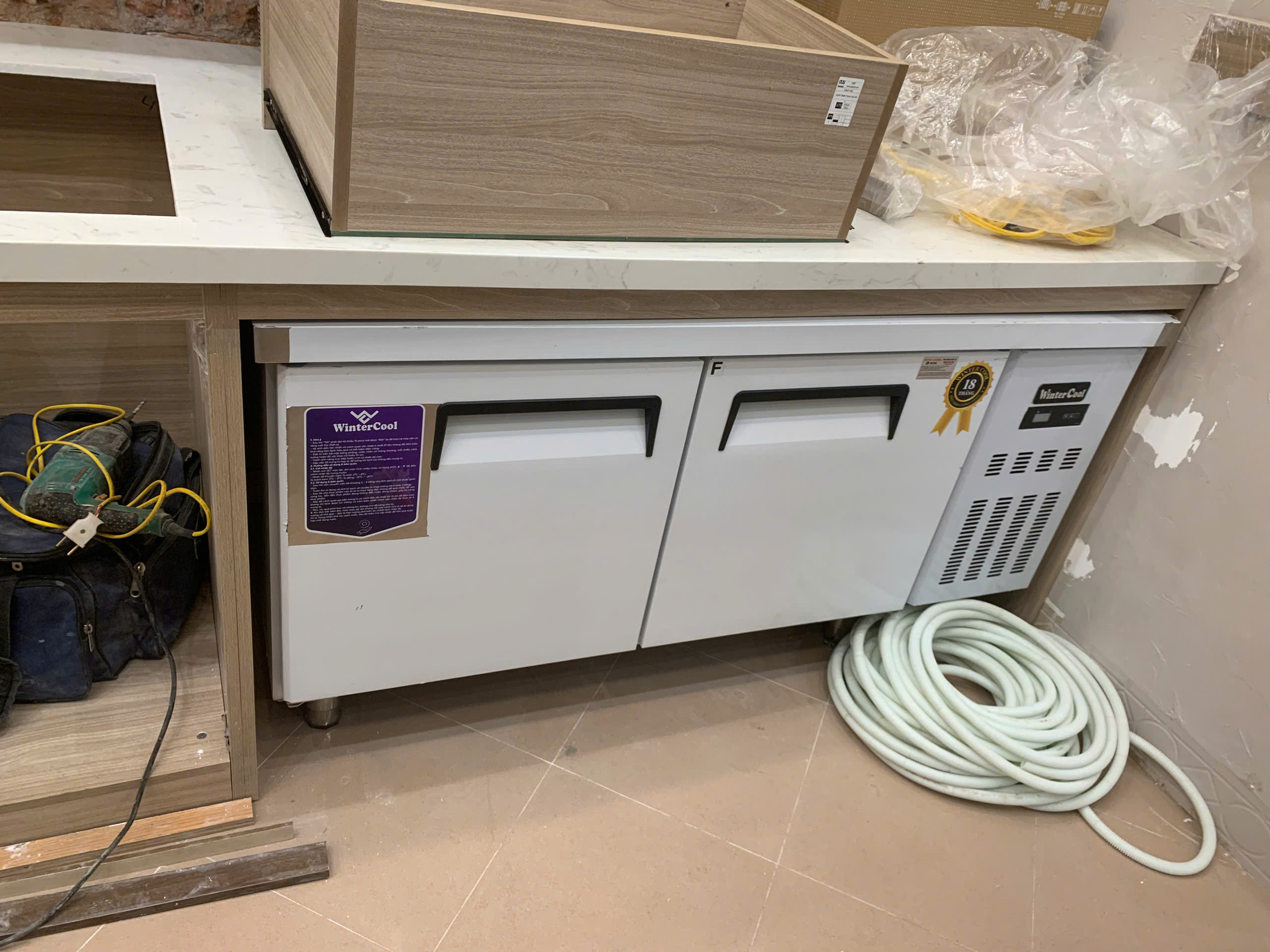 Tủ đông bàn chặt 1m2 WinterCool - Trực tiếp - Ảnh 3